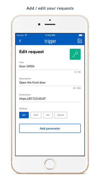Trigger - IoT remote control screenshot 2