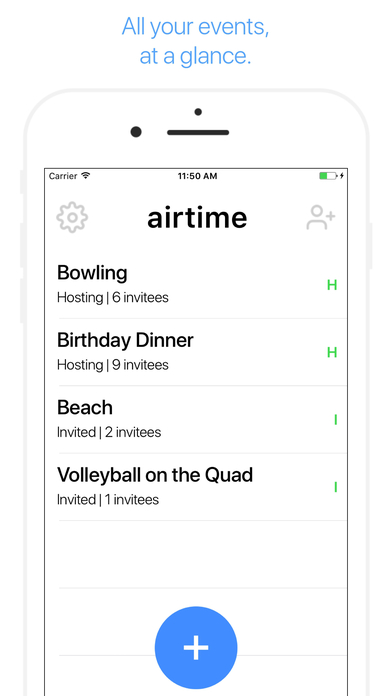 AirTime – Fast Event Scheduling for Groups screenshot 4