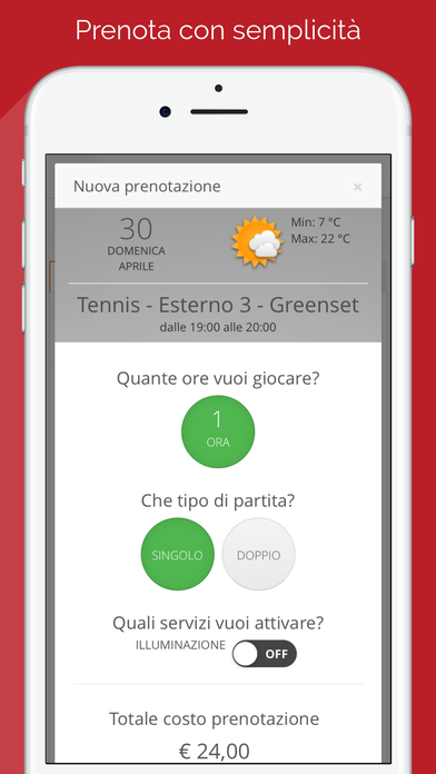 Tennis Club Ambrosiano screenshot 2