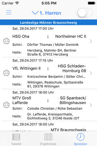 HSV Warberg/Lelm screenshot 2