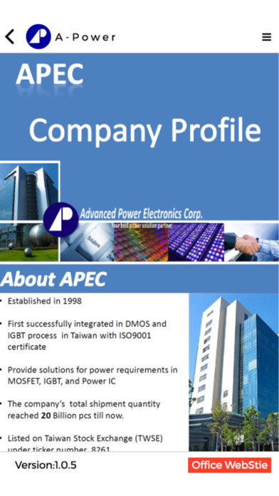 APEC Datasheet screenshot 3
