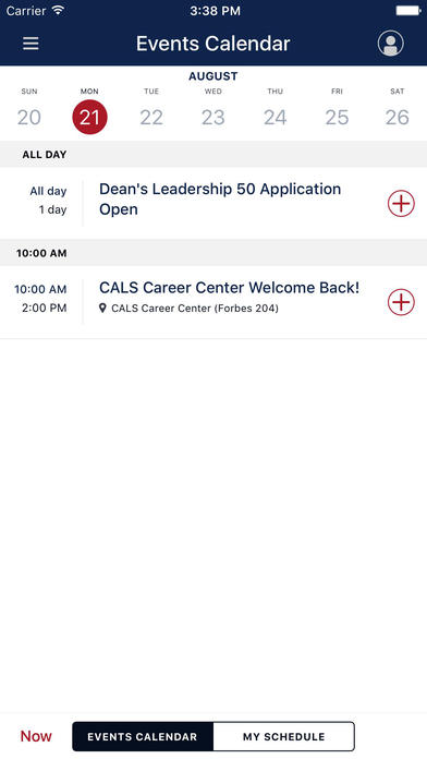 UA CALS Career Center screenshot 4