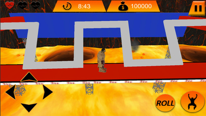 American Ninja Obstacle Course: Lava Game screenshot 4