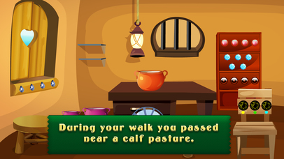 Cute Calf Escape Games - start a brain challenge screenshot 2