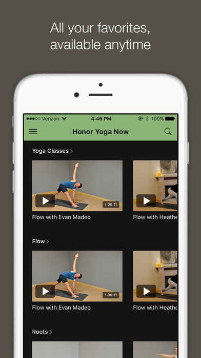 Honor Yoga Now screenshot 3