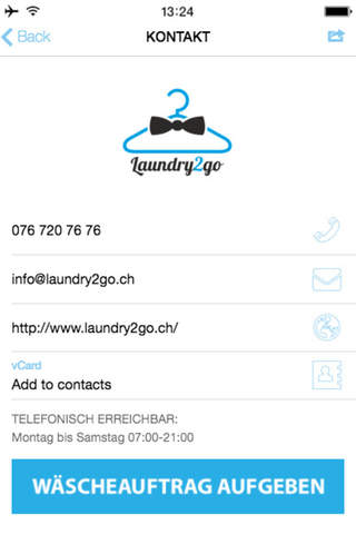 Laundry2go screenshot 2