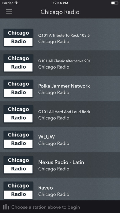 Chicago Streaming Radio Stations screenshot 2
