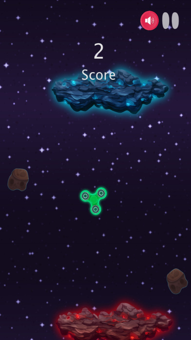 Fidget Spinner - Flying Space screenshot 3