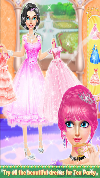 Royal Princess Girl Tea Party Game screenshot 3