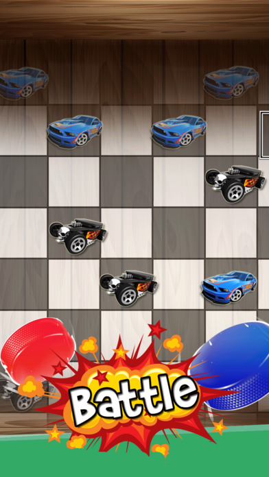 Wheels Car Challenging in Checker Games screenshot 3