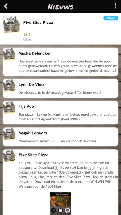 Five Slice Pizza screenshot 3
