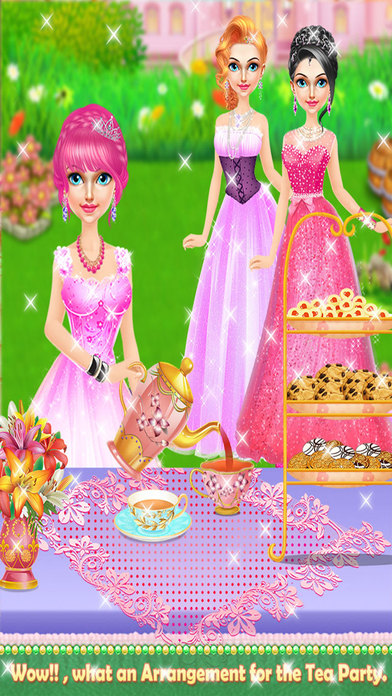Royal Princess Girl Tea Party Game screenshot 4