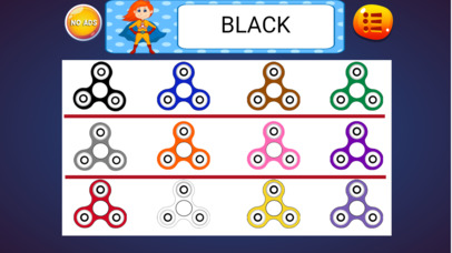Learn Colors With Fidget Spinner Hero screenshot 2