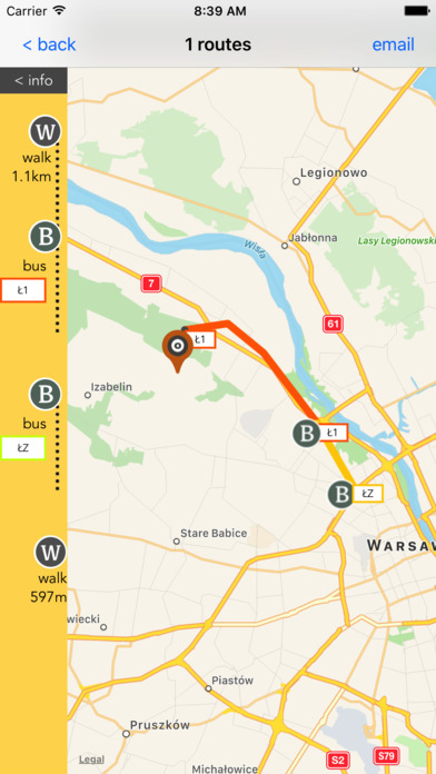 Warsaw Public Transport screenshot 4