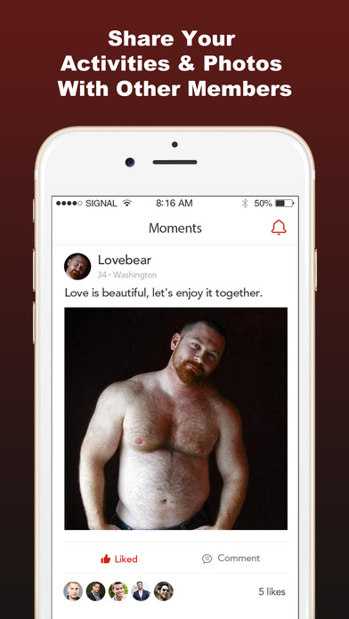 GBear: Gay Bear Dating Hookup App - Meet Local Men screenshot 2