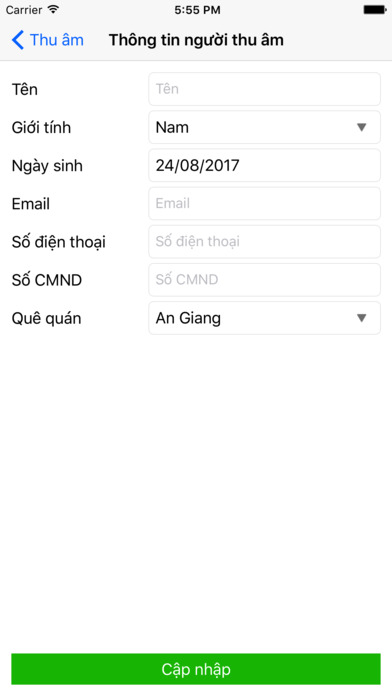 Thu Âm – STT screenshot 2