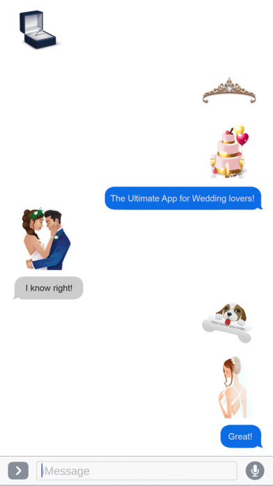 WeddingMoji - Wedding Emojis & Stickers screenshot 4