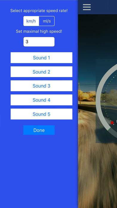 Speedometer Limit Control screenshot 2