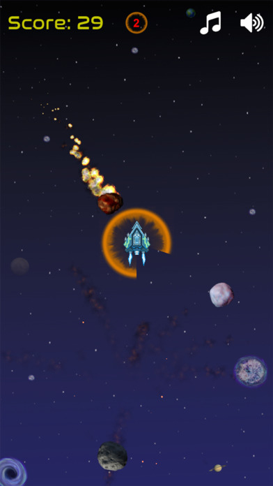 Space Rush - Asteroid Hero screenshot 4