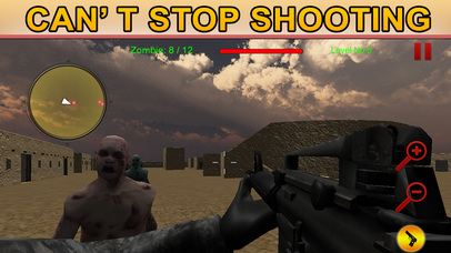 Desert Sniper Range-Zombies Clash at dead zone screenshot 3