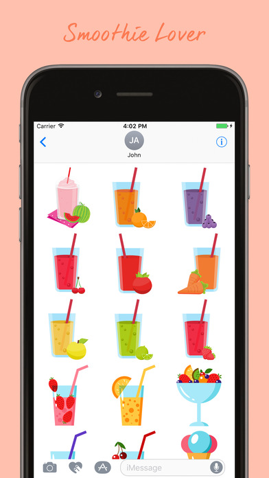 Smoothies Stickers Pack screenshot 4