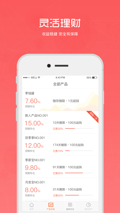 喵理财-高收益理财投资平台 screenshot 3
