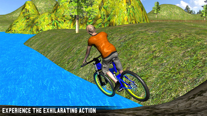 Crazy Bicycle Uphill - BMX Rider Stunts screenshot 4