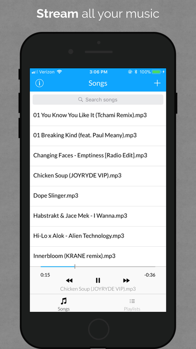 Streambox - Play & Organize Your Songs on Dropbox screenshot 2