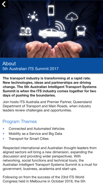 5th Australian ITS Summit 2017 screenshot 3