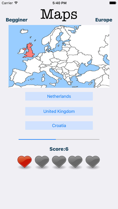 MapMaster - Geography game screenshot 2