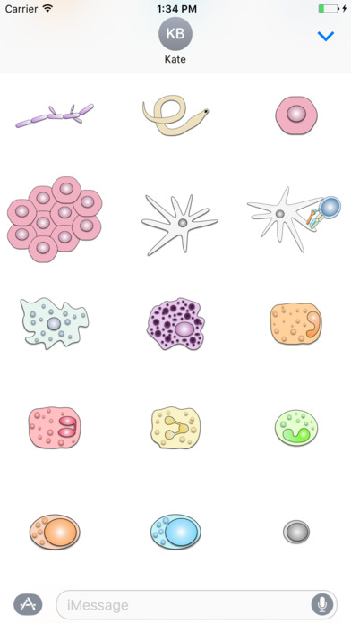 Immunology Cells Sticker Pack screenshot 3