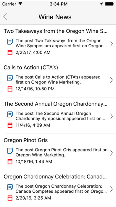 Oregon Winery Guide screenshot 4