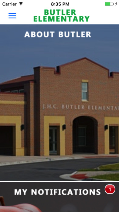 Butler Elementary School screenshot 2