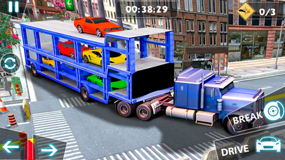 City Sports Car Truck Transport screenshot 4