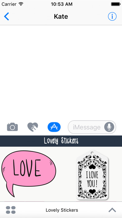 Love Stickers & Hearts Lovers only screenshot 3