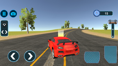 Modern Muscle Car Driving screenshot 2
