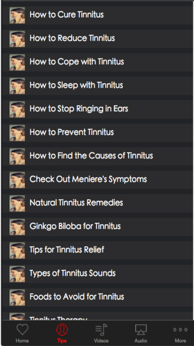 Tinnitus Advice and Tips screenshot 3
