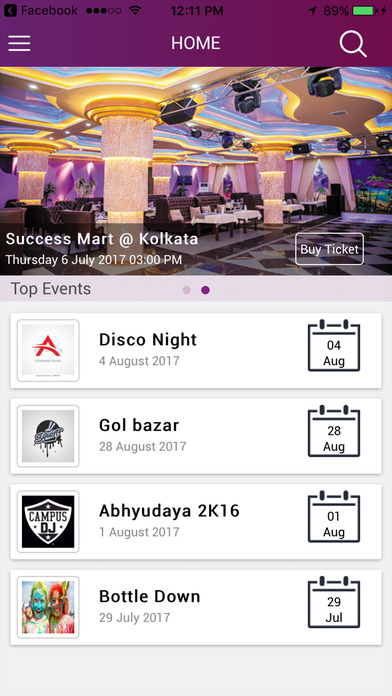 OneGoHub – the events advisor screenshot 2