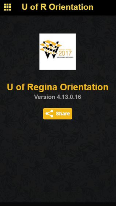 U of Regina Orientation app screenshot 2