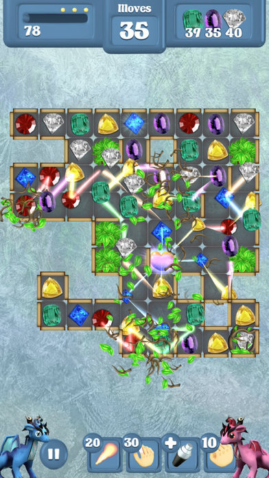 Frozen Dragon Gems screenshot 2