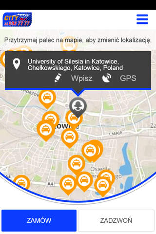 City Taxi Katowice screenshot 2