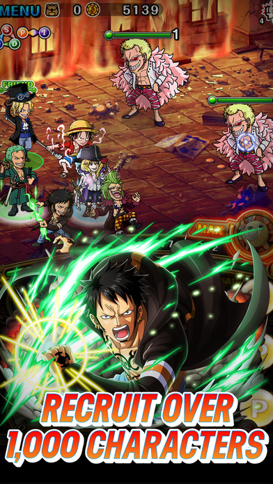 Screenshots of ONE PIECE TREASURE CRUISE for iPhone