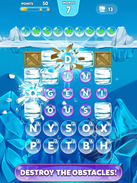 Скачать игру Bubble Words - Letter Splash