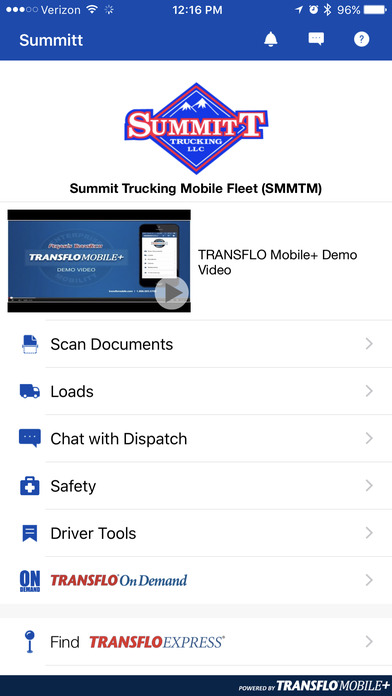 Summitt Trucking Mobile screenshot 2
