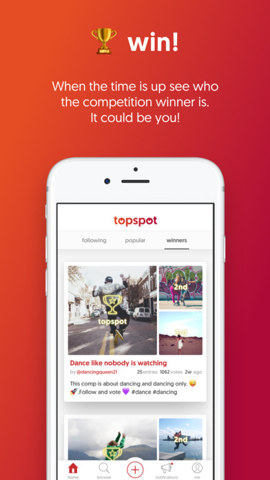 topspot | video contests screenshot 4