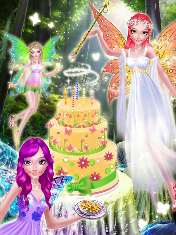 Игра Fairy Birthday Party - Enchanted Makeover