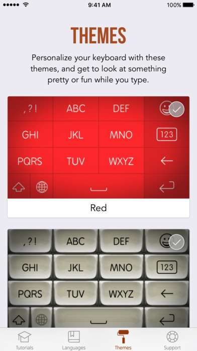 Type Nine Keyboard - Swipe & Tap with T9 앱스토어 스크린샷