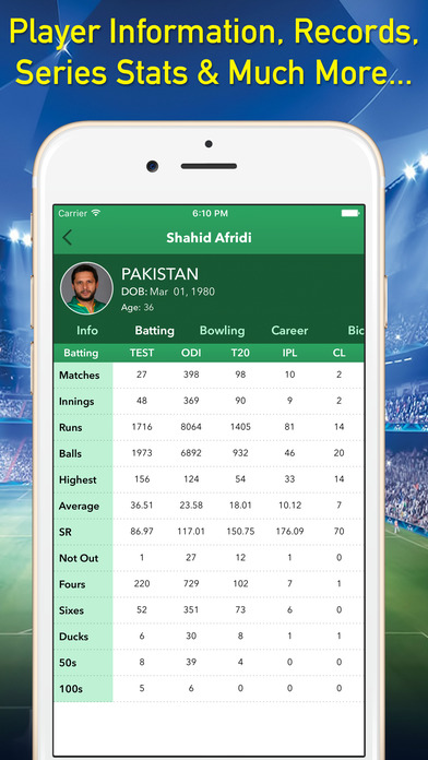 Pakistan Cricket - Live Score, News & Schedule screenshot 4