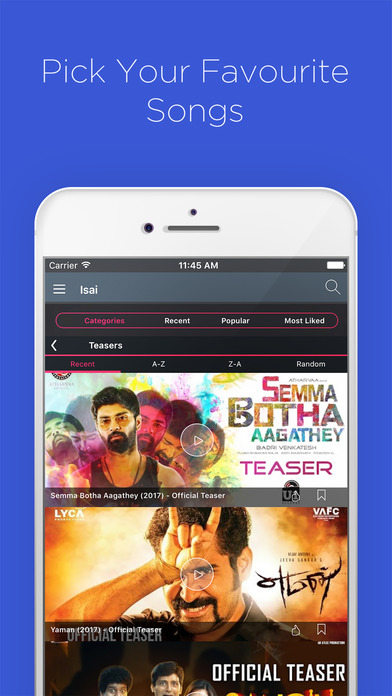 Isai: Tamil video songs 2022 screenshot 3