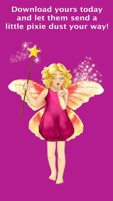 Cutest Fairy Stickers screenshot 2